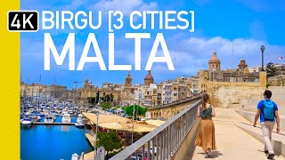 The Three Cities Valletta Malta Birgu Vittoriosa Guided Tour  Whats it like [upl. by Abbate]