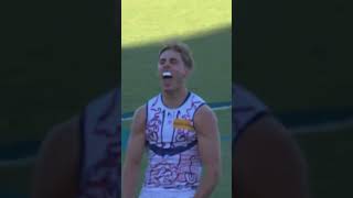 Sharpy hits the LAUNCH off a step 🚀 shorts afl freo footy [upl. by Namrak789]