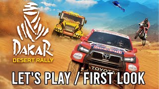 Dakar Desert Rally First Look [upl. by Hceicjow]