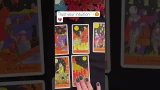 Trust your INTUITION 💔🎃✨💪🏻 tarot tarotreading healingtarotreading tarotcards halloweentarot [upl. by Arretal]