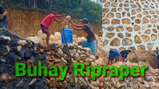 STONE MASONRYBUHAY RIPRAPER [upl. by Arraes]