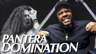 WOW SO DOPE Pantera  Domination  REACTION [upl. by Garcon526]