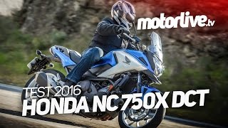 TEST  HONDA NC 750X DCT 2016 [upl. by Fillender796]