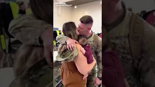 Most Emotional Military Homecomings EVER [upl. by Yerhcaz]