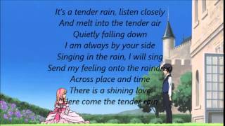 Soredemo Sekai wa UtsukushiiTender Rain full version in English Lyrics [upl. by Cheyney]