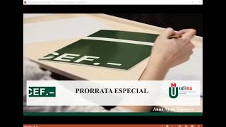 Prorrata especial [upl. by Enattirb270]