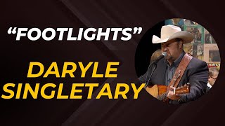 A Tribute to Merle Haggard  Daryle Singletary sings quotFootlightsquot [upl. by Bonine]