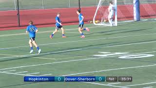 Boys Soccer DoverSherborn vs Hopkinton10112024 [upl. by Gerta941]