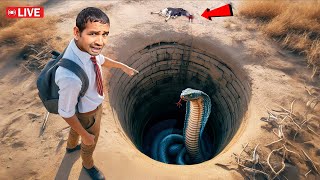 Mysterious Snakes In🐍100 Year Old Well 😰 [upl. by Crichton122]