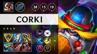 Corki ARAM Pentakill Godlike  KR Master Patch 1417 [upl. by Kelbee717]