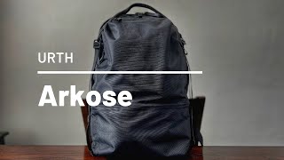 Urth Arkose 20L Backpack  Versatile Minimal Tech  EDC Backpack [upl. by Eciruam927]