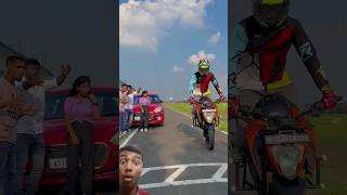 Never mess with Rider 😡  Sumon Stunts 🔥  shorts ktm viral [upl. by Oicafinob459]