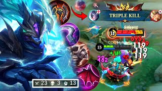 Mind Blowing Alpha’s Full Power Insane Rotation and Carryteam MLBB Gameplay [upl. by Bbor]