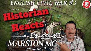 Rise of Cromwell  Marston Moor 1644  Kings and Generals Reaction [upl. by Aikcir]