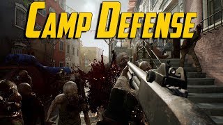 Overkills Walking Dead  Camp Defense [upl. by Naryb53]