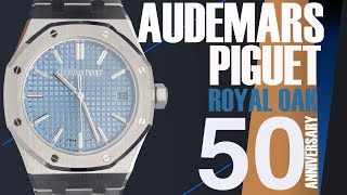 Audemars Piguet Royal Oak Automatic 37mm 50th Anniversary 15550STOO1356ST04 [upl. by Norse]