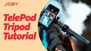 JOBY TelePod Tripod Tutorial [upl. by Niessuh]