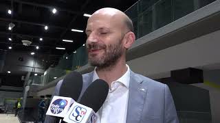 Coach Cagnazzo commenta la vittoria della Juvecaserta su Fabriano [upl. by Notlrahc]