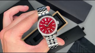 Christopher Ward’s C63 Sealander Mulberry Red [upl. by Teodoor]