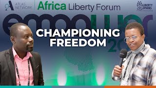 Championing freedom in Africa Insights from Peter Bismark  2024 Africa Liberty Forum [upl. by Ecirahc]