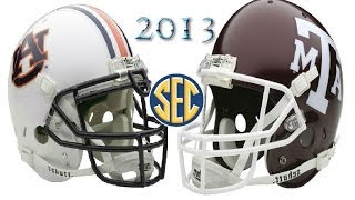 24 Auburn vs 7 Texas AampM  2013 [upl. by Bocoj]