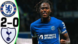 Chelsea vs Tottenham 20  All Goals and Highlights  2024 🔥 CHALOBAH [upl. by Aylmar580]