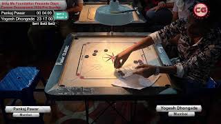 Pankaj Pawar Vs Yogesh Dhongade Pre Quarter Final [upl. by Ardnuahs197]