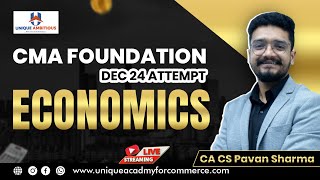 CMA Foundation  Economics  Money amp Banking  L 1  CA CS Pavan Sharma  Dec 24 Batch [upl. by Llywellyn704]