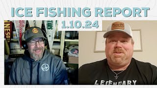 Otter Tail County Ice Fishing Report 11024 [upl. by Ahsiloc]