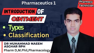 Ointment Bases Pharmaceutics  Dr Muhammad Naeem Asghar RPh [upl. by Llevaj901]