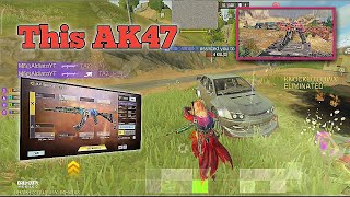 I USED IT AFTER A LONG TIME THISAK47  CODMOBILE BATTLE ROYALE [upl. by Horner]