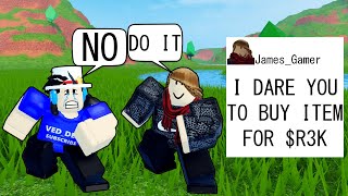 DARES ON ROBLOX 28 [upl. by Cressy]