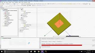 HFSS optimetrics optimization [upl. by Fang]