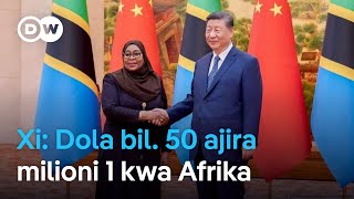 China yaahidi kutoa dola bilioni 50 kwa Afrika [upl. by Aw]