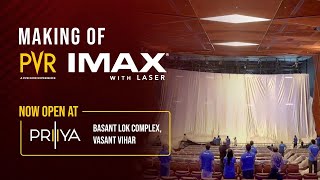 Making Of PVR IMAX Laser  PVR Priya [upl. by Icat]