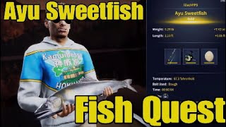 Call Of The Wild The Angler  Ayu Sweetfish Fish Quest Easy Guide [upl. by Relyc]