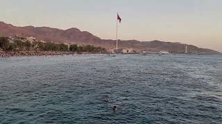 Aqaba beach in Jordan [upl. by Natsirhc]