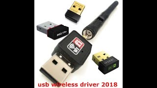 تشغيل usb wifi على الرسيرفر والحاسوب 2019 driver usb wireless 80211n [upl. by Adhern]