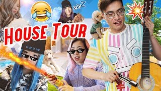 KREW House Tour Ft Doggos [upl. by Adnawaj]