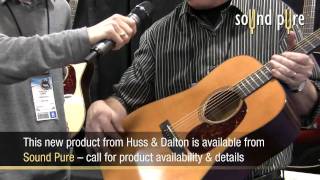 Huss amp Dalton Stage Worn TDM Vintage Relic Acoustic Guitar  NAMM 2010 [upl. by Essirahs489]