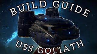 Starfield Ships Build Guide The USS Goliath Xbox mod build [upl. by Wiltshire]