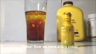 How Forever Aloe Vera Gel Works Simple Demo [upl. by Syst]