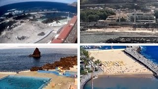 Live MultiBeach Cams from around Madeira Island – 14 Rolling CamsMusic [upl. by Parker707]