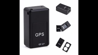 How to use GF07 GPS locator [upl. by Krischer]