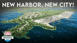 The Beginning of a Brand New City amp Harbor on an Island  MC 12 [upl. by Salaidh]