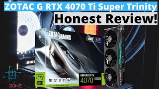 ZOTAC Gaming GeForce RTX 4070 Ti Super Trinity Review [upl. by Edita]