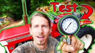 Tractor Mechanic Compression Test [upl. by Hanshaw832]