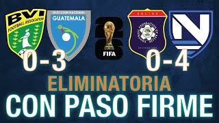 GUATEMALA Y NICARAGUA VOLVIERON A GOLEAR EN LA ELIMINATORIA [upl. by Glori]