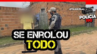 SE ENROLOU TODO  POLÍCIA 190 [upl. by Lleryt]