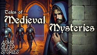 Fall Asleep to Medieval Mysteries  Historical Bedtime Stories amp Rainy Ambience  ASMR History Tales [upl. by Neahs]